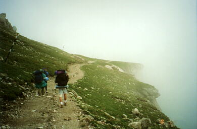 Bucegi - na krawedzi plateau