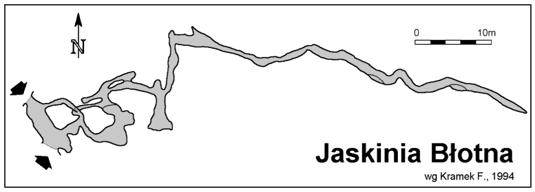 Plan Jaskini Botnej