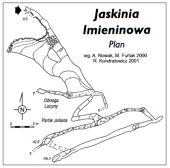 Plan Jaskini Imieninowej