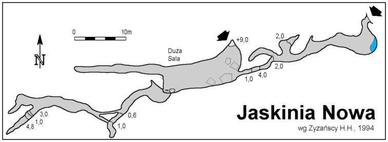 Plan Jaskini Nowej