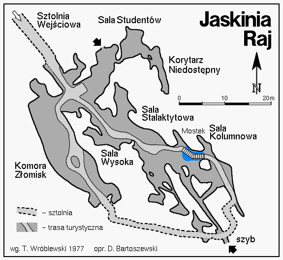 Plan Jaskini Raj