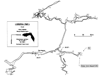 Map of 'Point 5' Cave