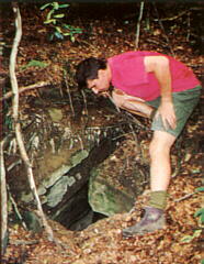 Goszczynski's cave entrance