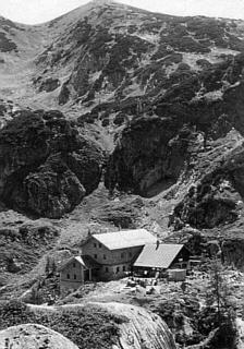 Mountain hotel near Edelweis peak