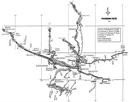 map of Przemkowe Partie