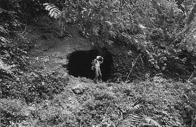 Entrance to Japan's Caves