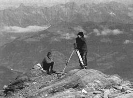 Surveing localization of caves in Kitzsteinhorn