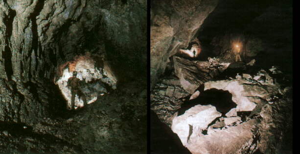 In Goll caves, photo: P. Krzyszkowski