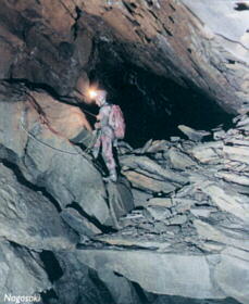 In Goll caves, photo: P. Krzyszkowski