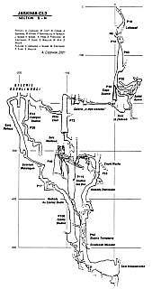 Section of Feichtnerschacht (click for bigger)