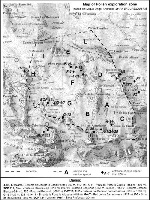 Map of exploration area, click for bigger one