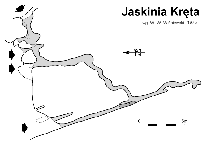 Plan Jaskini Krtej