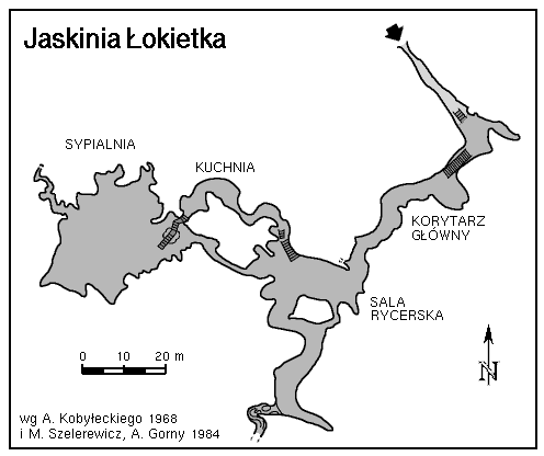 Plan Jaskini okietka