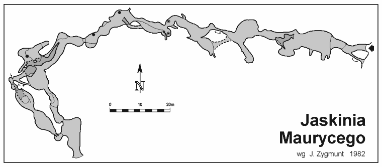 Plan Jaskini Maurycego