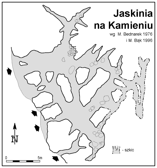 Plan Jaskini Na Kamieniu