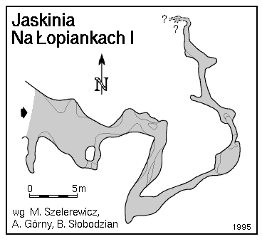 Plan Jaskini Na Lopiankach I