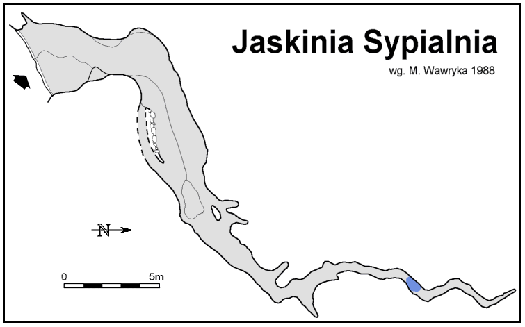 Plan Jaskini Sypialni