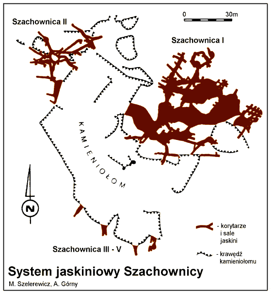 Plan Jaskini Szachownica